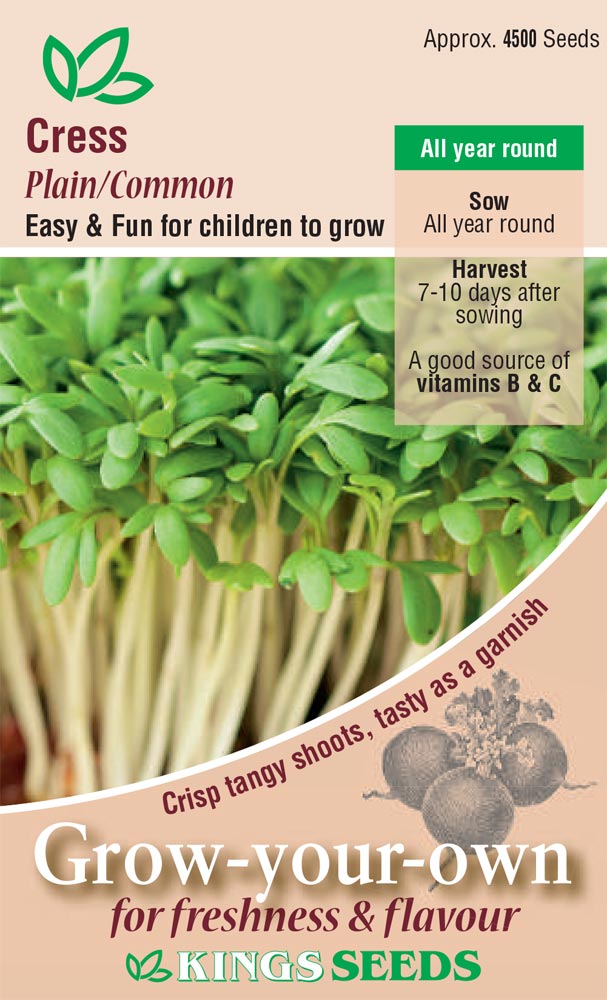 Cress Plain / Common Vegetable Seeds