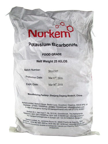 Norkem Potassium Bicarbonate Food Grade 25kg