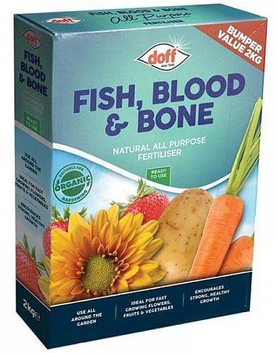 Doff Fertiliser Fish Blood & Bone 2kg