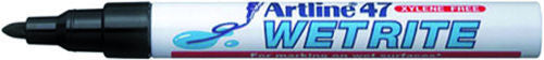 Artline Marker Pen 47 Wetrite Permanent