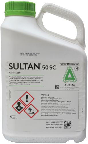 Sultan 50 SC Herbicide 5lt
