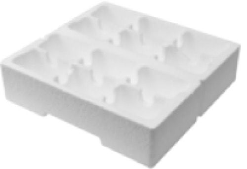 Polystyrene Bedding Tray Double 6
