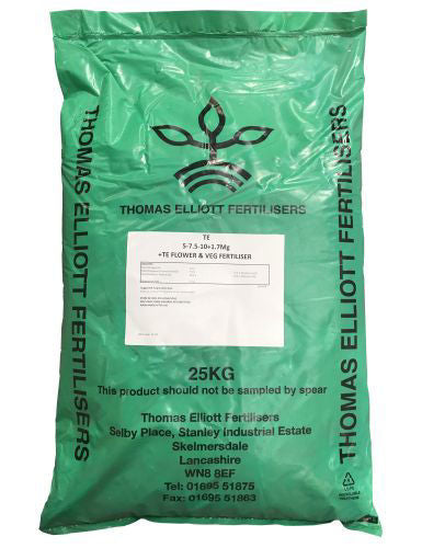 Thomas Elliott Fertiliser Flower & Veg 25kg