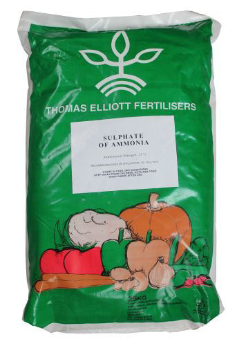 Thomas Elliott Fertiliser Sulphate of Ammonia 25kg