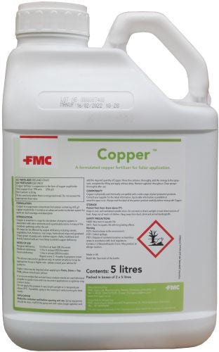 FMC Copper Fertiliser 5lt