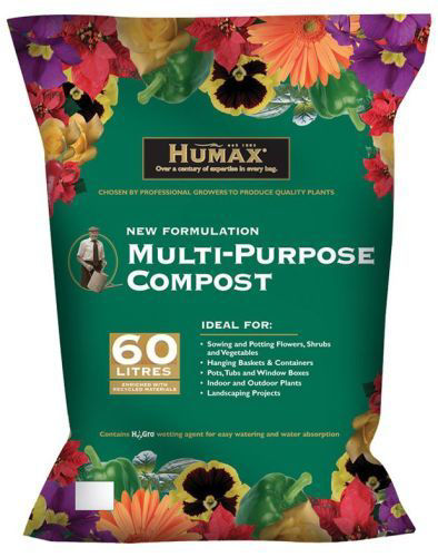 Humax Compost Multi-Purpose Peat Based 60lt