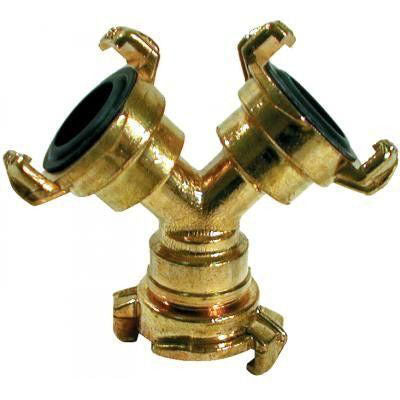 Brass Quick Coupling 3 Way