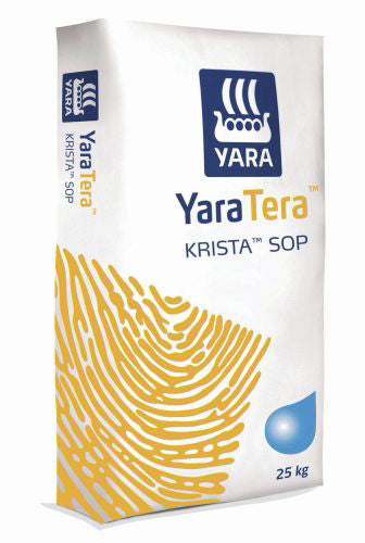 YaraTera Krista SOP Sulphate of Potash Fertiliser 25kg