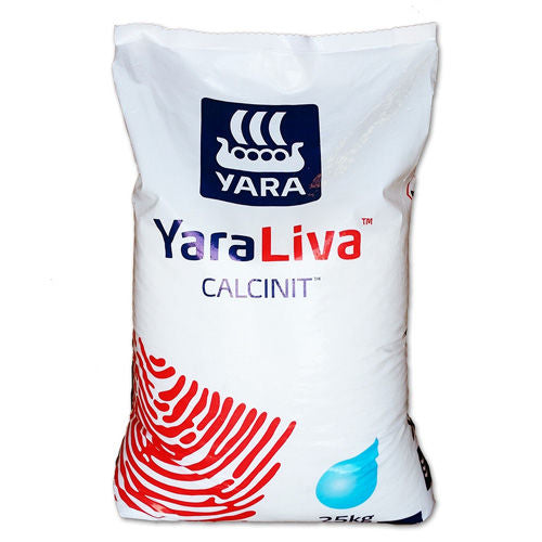 YaraTera Calcinit Calcium Nitrate Fertiliser 25kg