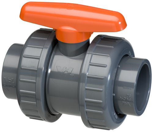 VDL PVC Ball Valve Double Union PlainF
