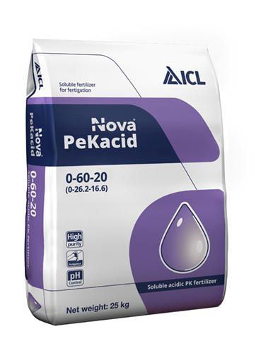 Nova PeKacid 0-60-20 Fertiliser 25kg