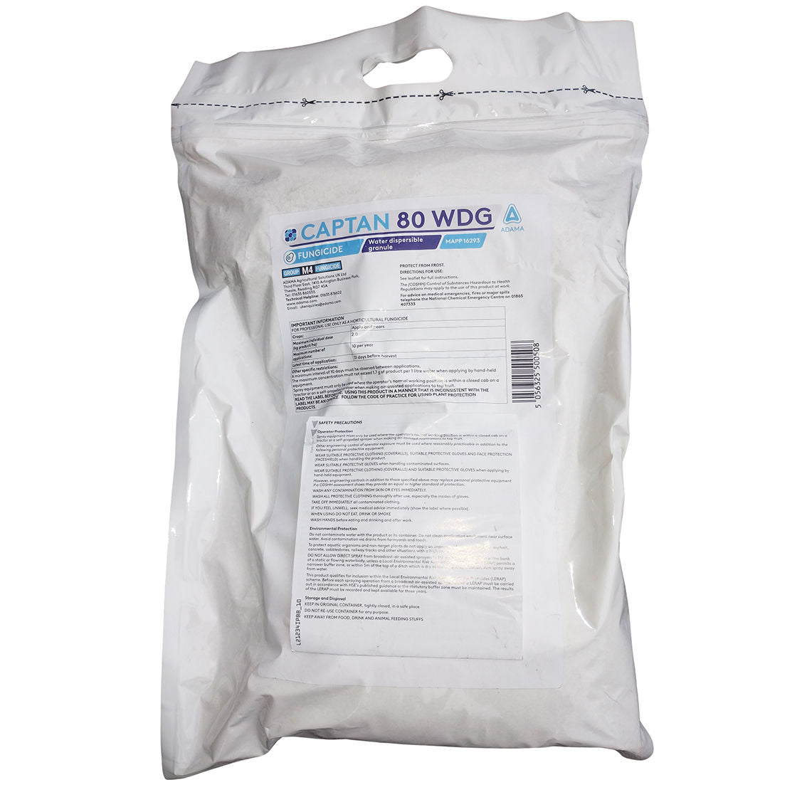 Captan 80 WDG Fungicide 5kg
