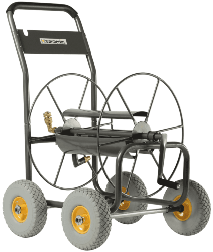 Haemmerlin Hose Reel Trolley Four Wheel 110m 3/4" Hose Capacity