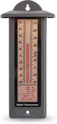 Thermometer Digital Max/Min Digital with LCD Bar Graph