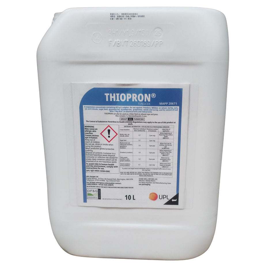 Thiopron Fungicide 10lt