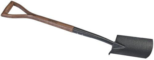 Draper Border Spade Carbon Steel with Ash Handle
