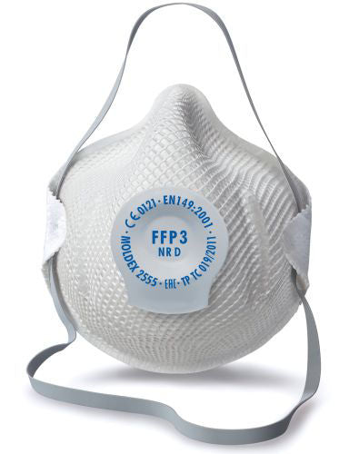 Moldex 2555 Half Mask Valved FFP3 NR D
