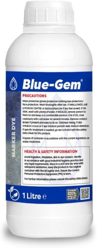 Blue-Gem Dye Spray Indicator 1lt