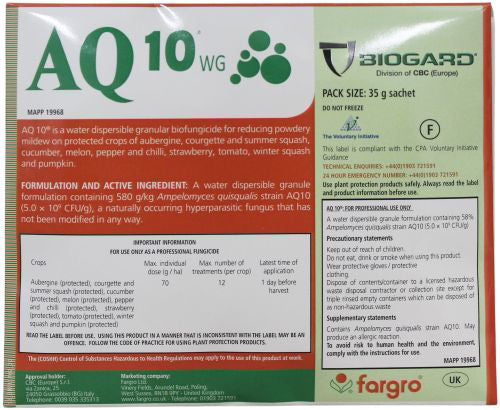 AQ10 Bio Fungicide 35g