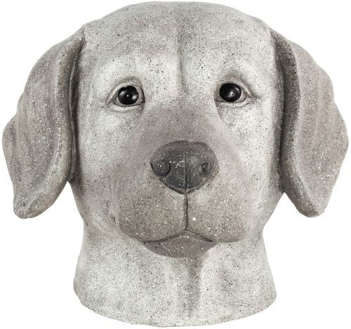 Decorative Garden Ornament Puppy Head