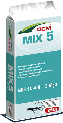 Mix 5 Fertiliser 10-4-8 + 3MgO 25kg
