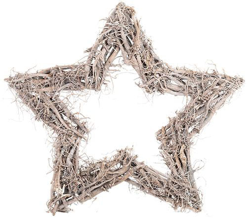 Garden Ornament Hanging Willow Star