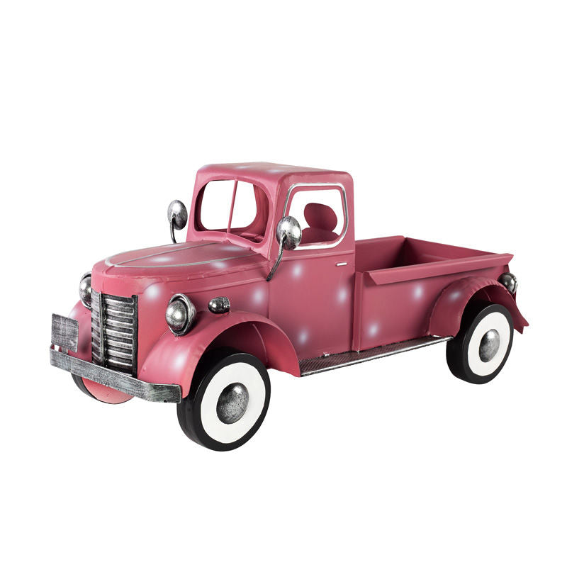 Decorative (Dotty) Metal Pick Up Truck