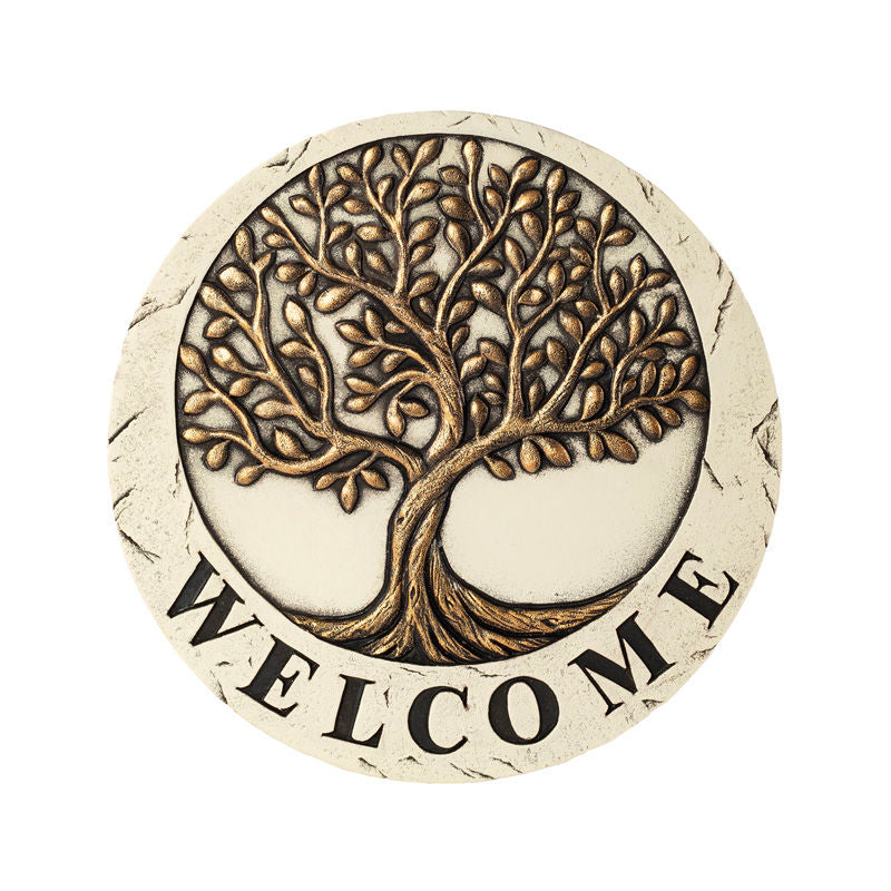 Cement Stepping Stone Tree of Life
