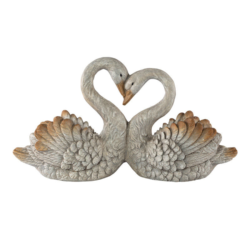 Decorative Swan Ornament (Heart) 66cm