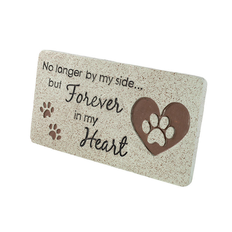 Cement Pet Memory Plaque 27.5cm