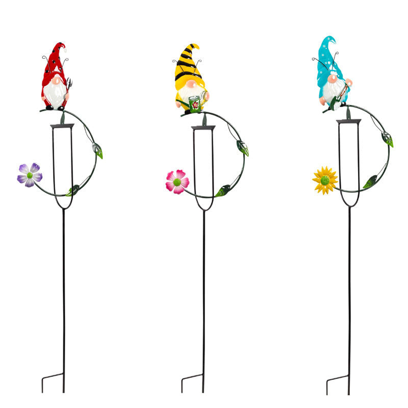 Garden Ornament Gnome Balancer Garden Stick