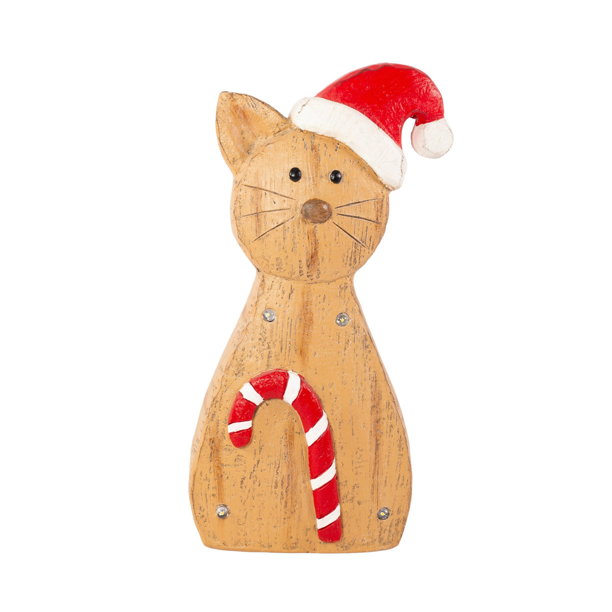 Christmas Cat Ornament/Decoration with LED