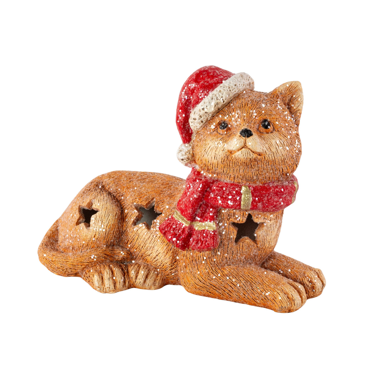 Ornamental Cat with LED Small