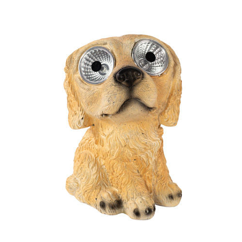 Garden Ornament Solar Light Dog