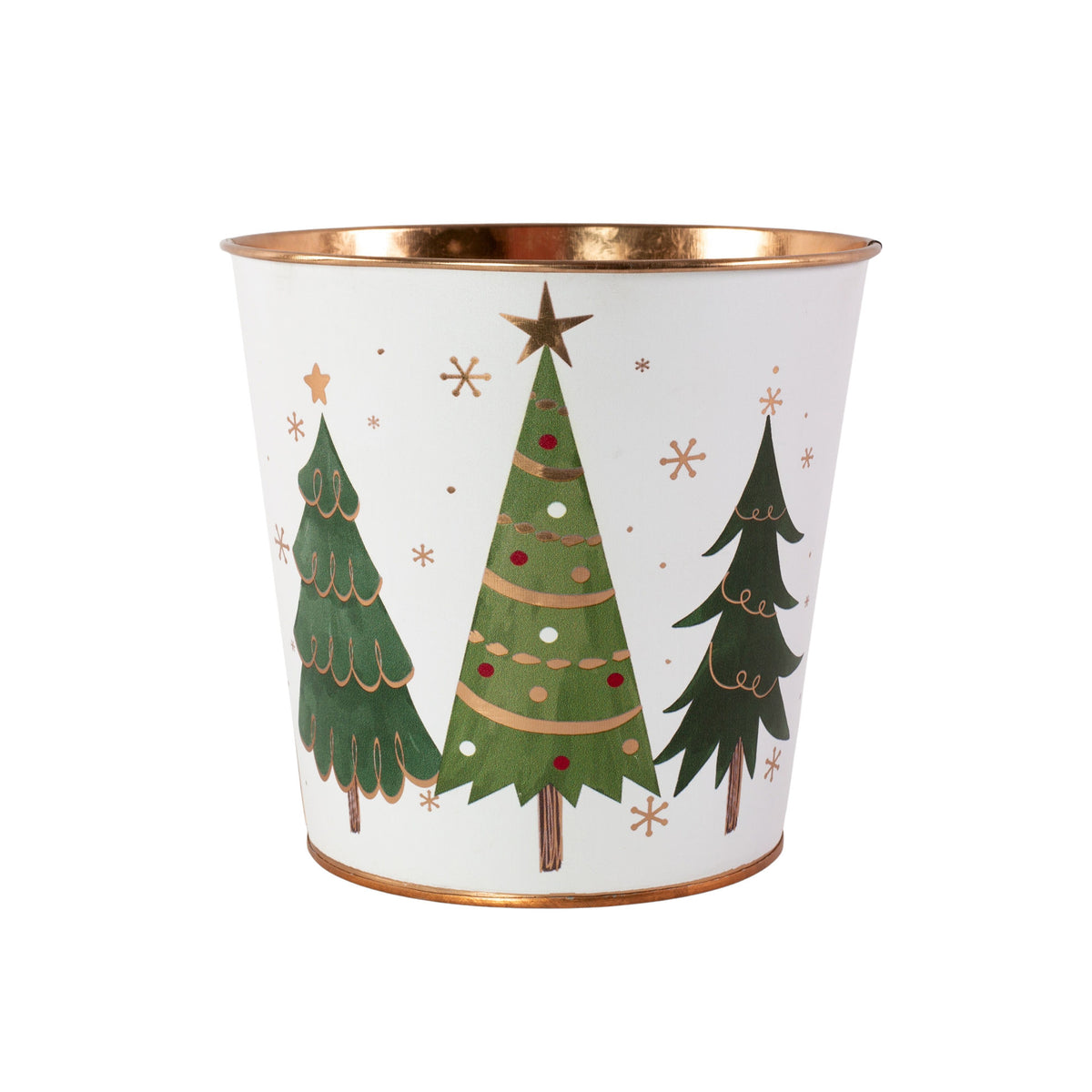 Tin Pail Christmas Tree