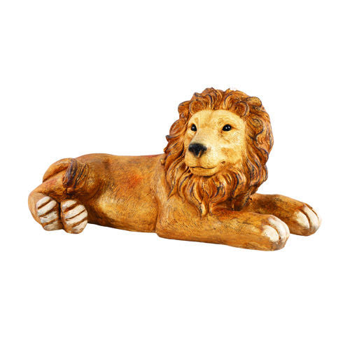 Garden Ornament Lion Laying Down