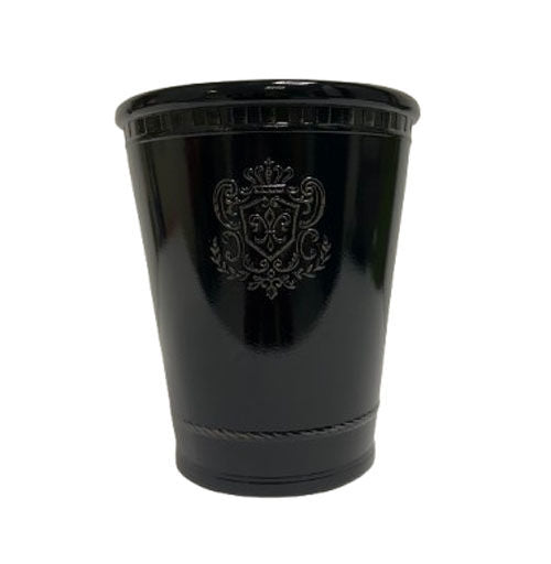 Royal Tapered Round Planter Tall 25cm - Black
