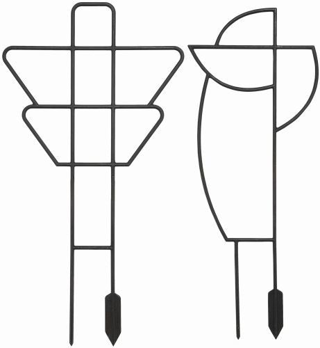 Plant Supports Geometic Shapes Set of 2