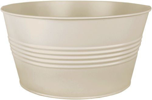 Tin Bowl Basic 21cm - Cream