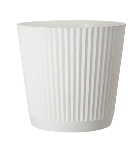 Premium Planter Hudson 17.5" - Cotton White