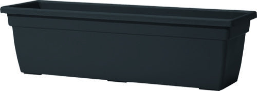 Basics Black Trough 60cm Black x 3 pack