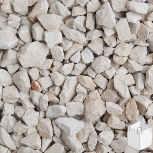 Cotswold Buff Limestone Chippings 13-20mm Bulk Bag