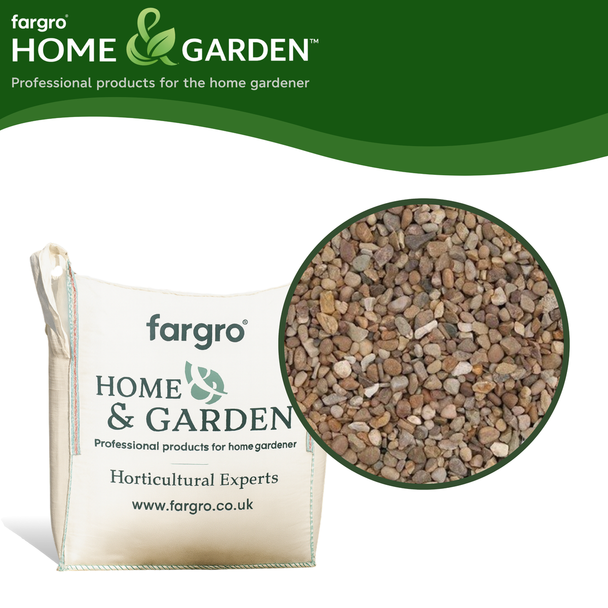 Natural Pea Gravel 10mm Bulk Bag