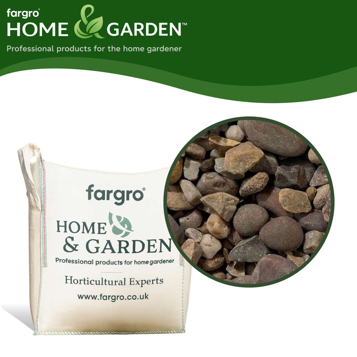 Premium Washed Gravel 20mm Bulk Bag
