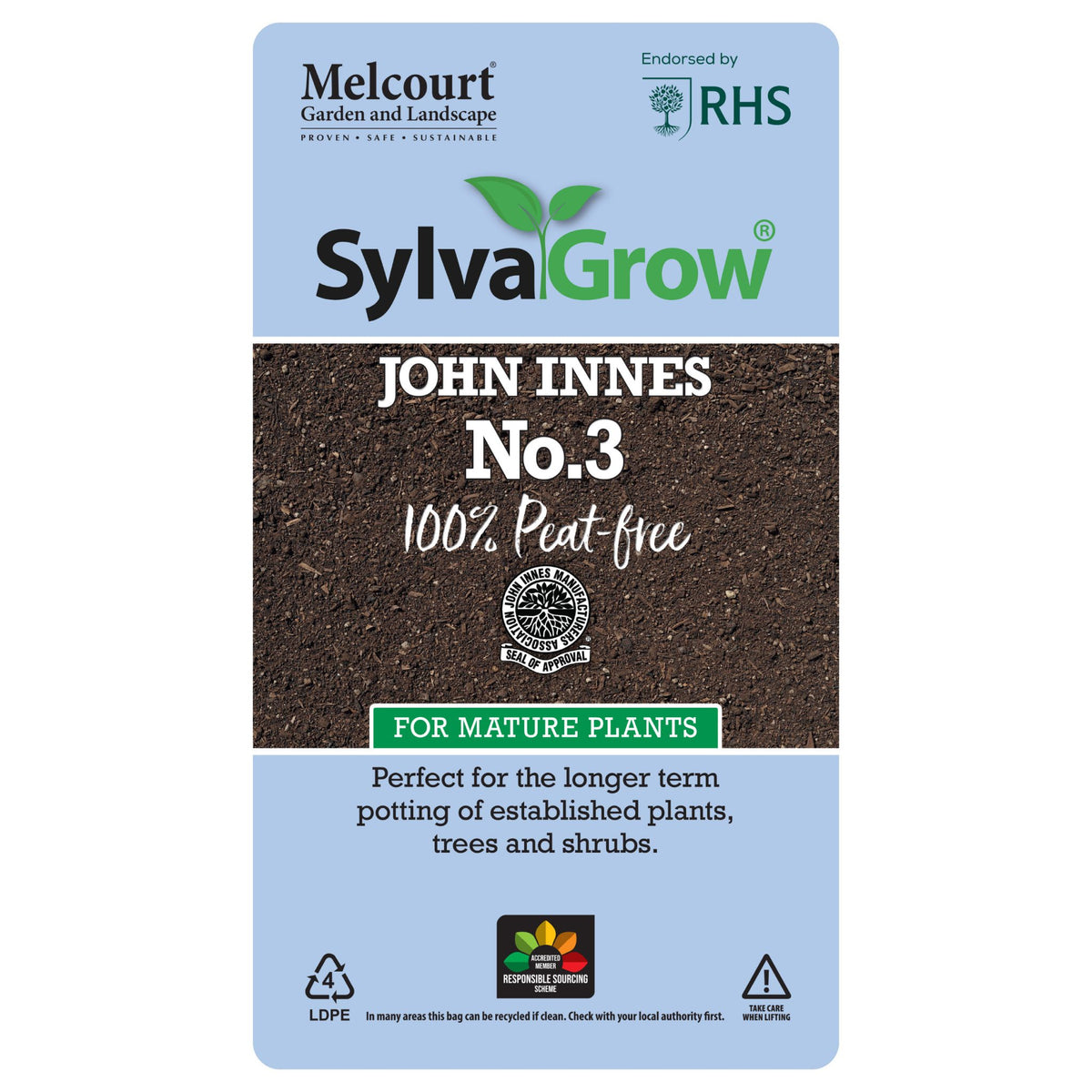 Melcourt Pallet Compost John Innes No. 3™ Organic Soil Conditioner, 84 x 22L Bags