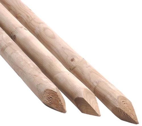 Tree Stakes 2.4m x 75mm Machine Rounded x 2