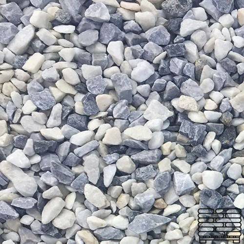 Polar Ice Stone Chippings 20mm - Pallet (50) 20kg bags