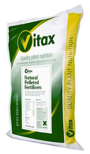 Vitax Natural Pelleted / Organic Grower Fertiliser 1-1-1 20kg