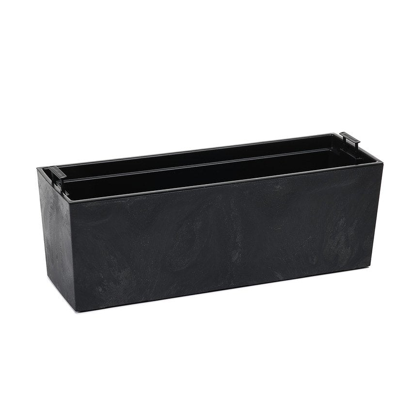 Lamela Concrete™ Begonia Stone Poly Resin Window Box, Windowsill Planter, Window Flower Pot