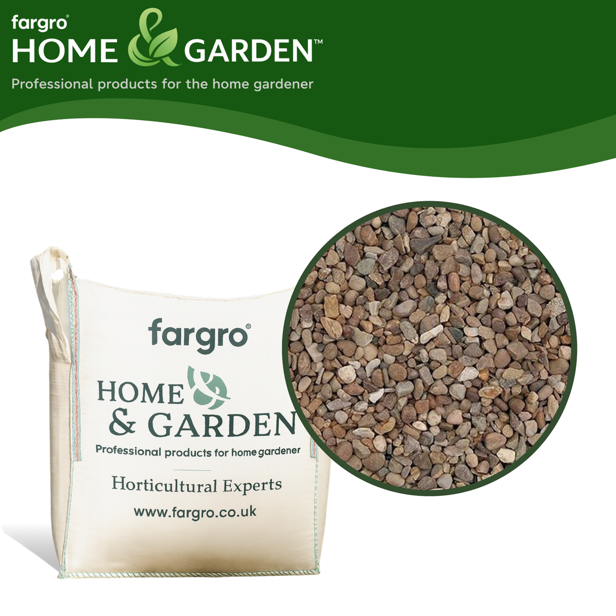 Premium Washed Gravel 10mm Bulk Bag